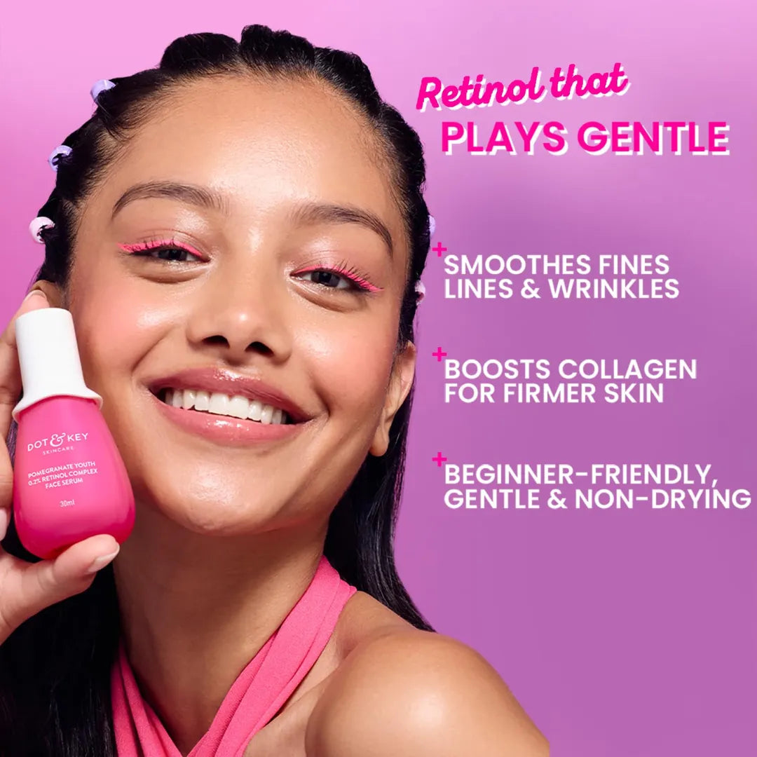 Dot & Key 0.2% Retinol Complex Face Serum with Niacinamide | Multi-Peptides & Hyaluronic Acid (30ml)