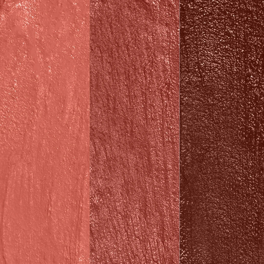 RENEE Glam Stack 3-In-1 Lip & Cheek Tint - Nude 4.5gm - 3 Shades in 1, Rich Creamy Natural Seamless Finish