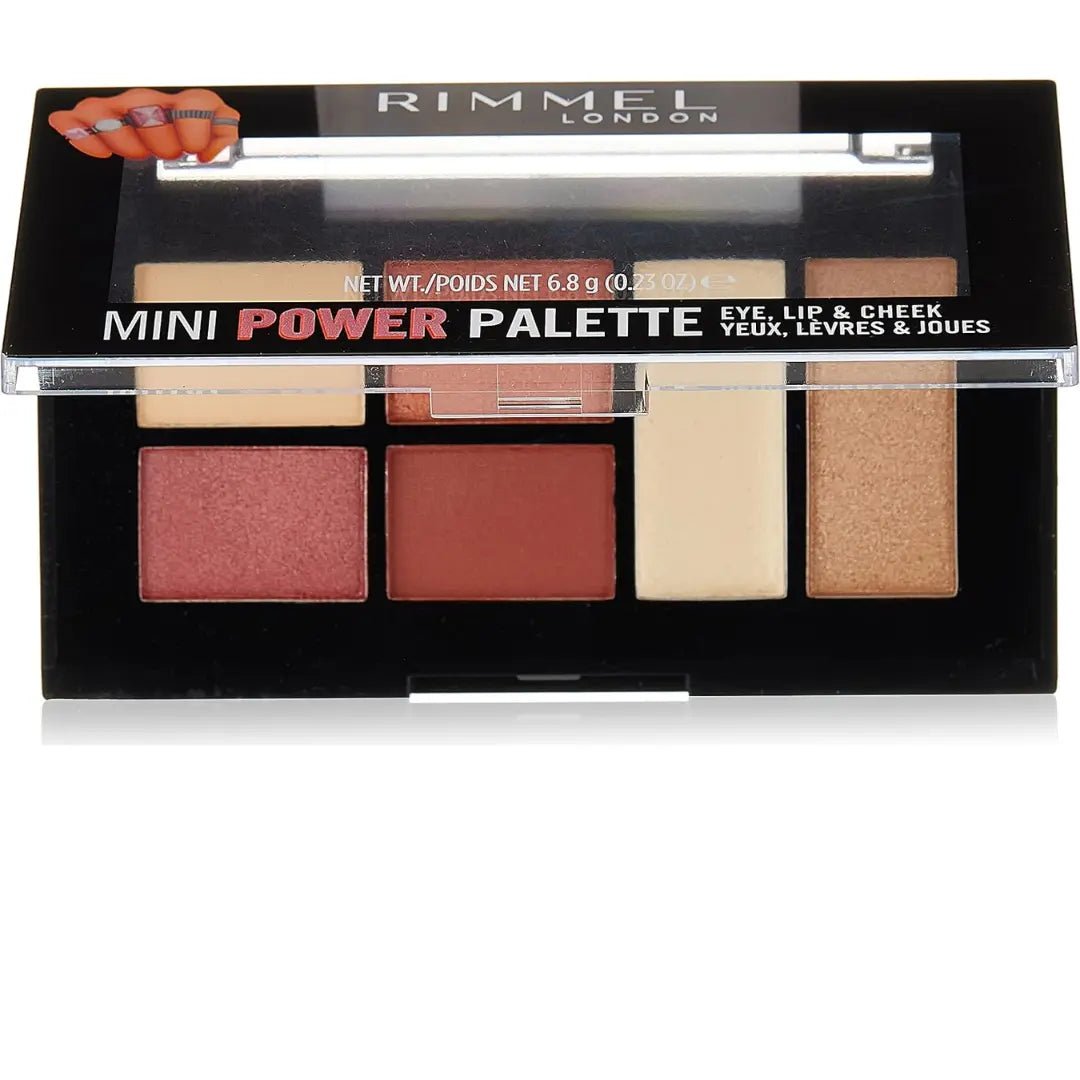 Rimmel London Mini Power Palette - 006 Fierce, 8 g Eyeshadow - Deals999