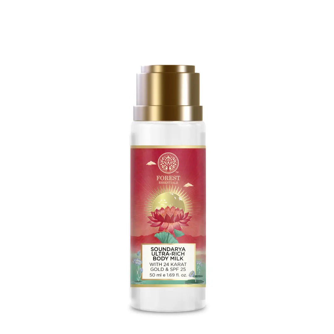 Ultra Rich Body Milk Soundarya With 24K Gold & SPF25, 50ml