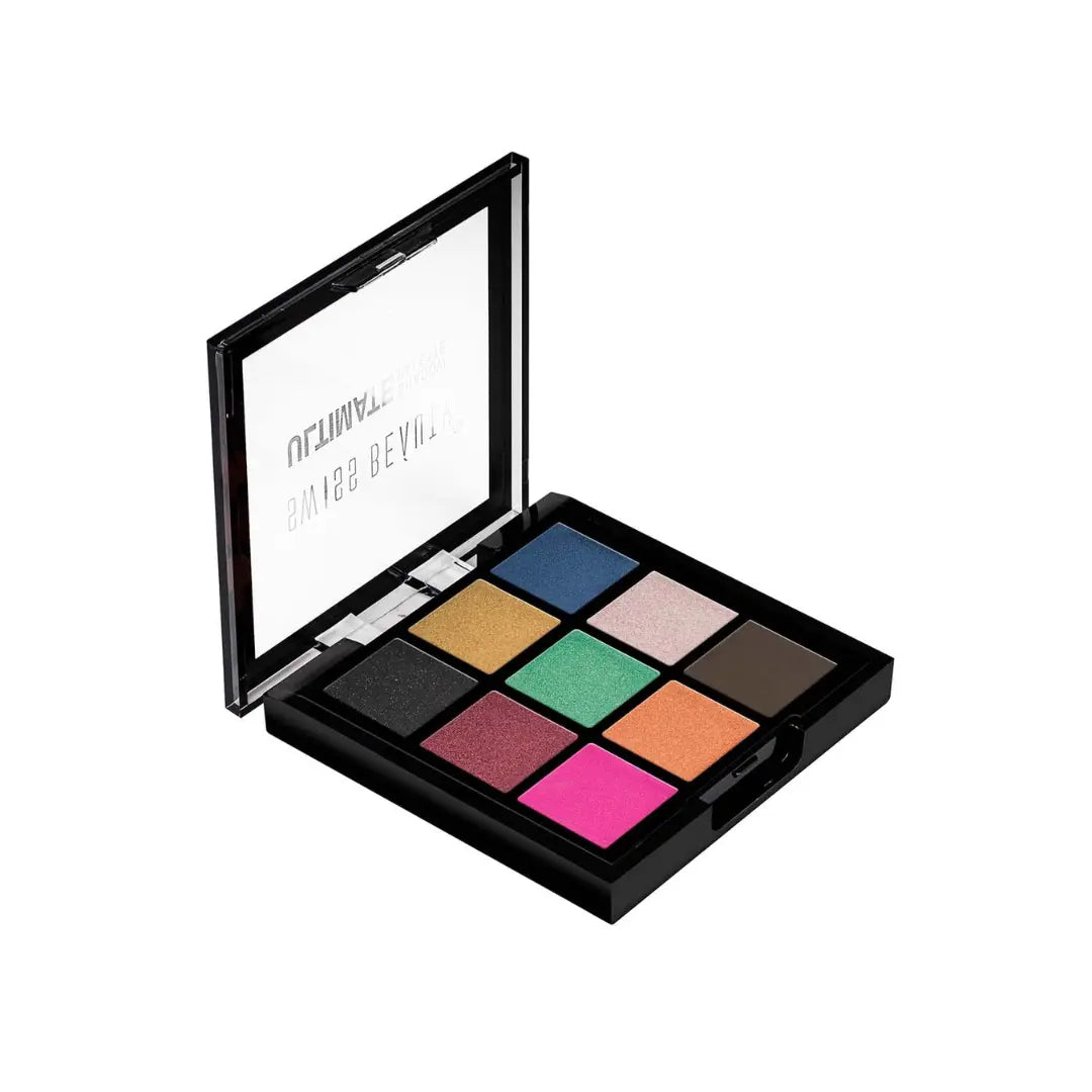 Swiss Beauty Ultimate 9 Color Eyeshadow Palette, Eye MakeUp,, 6g