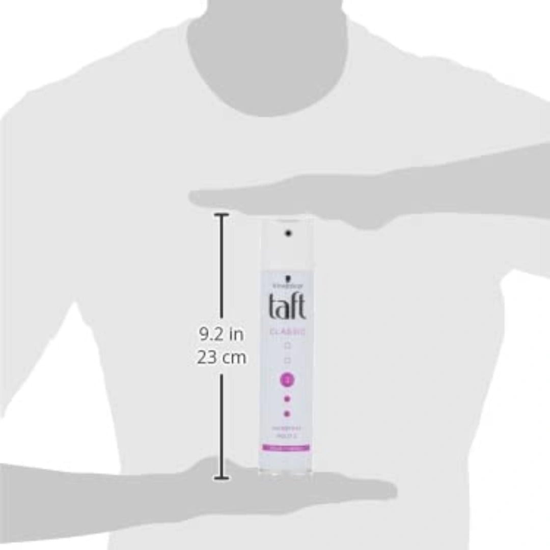 Schwarzkopf Taft 3 Classic Hair Spray Hold & Protection (250ml) - Deals999