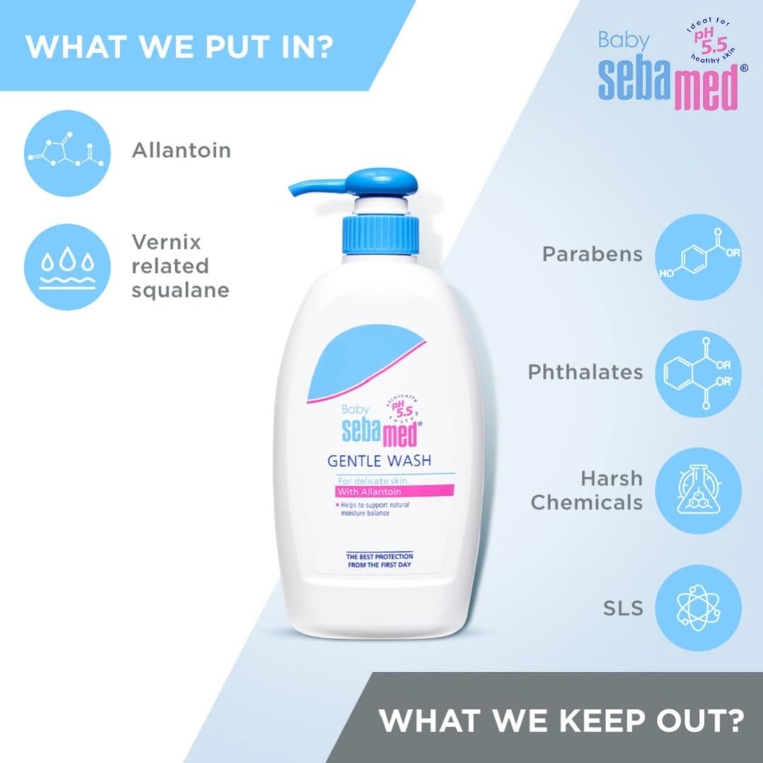 Sebamed Baby Gentle Wash, 400ml - Deals999