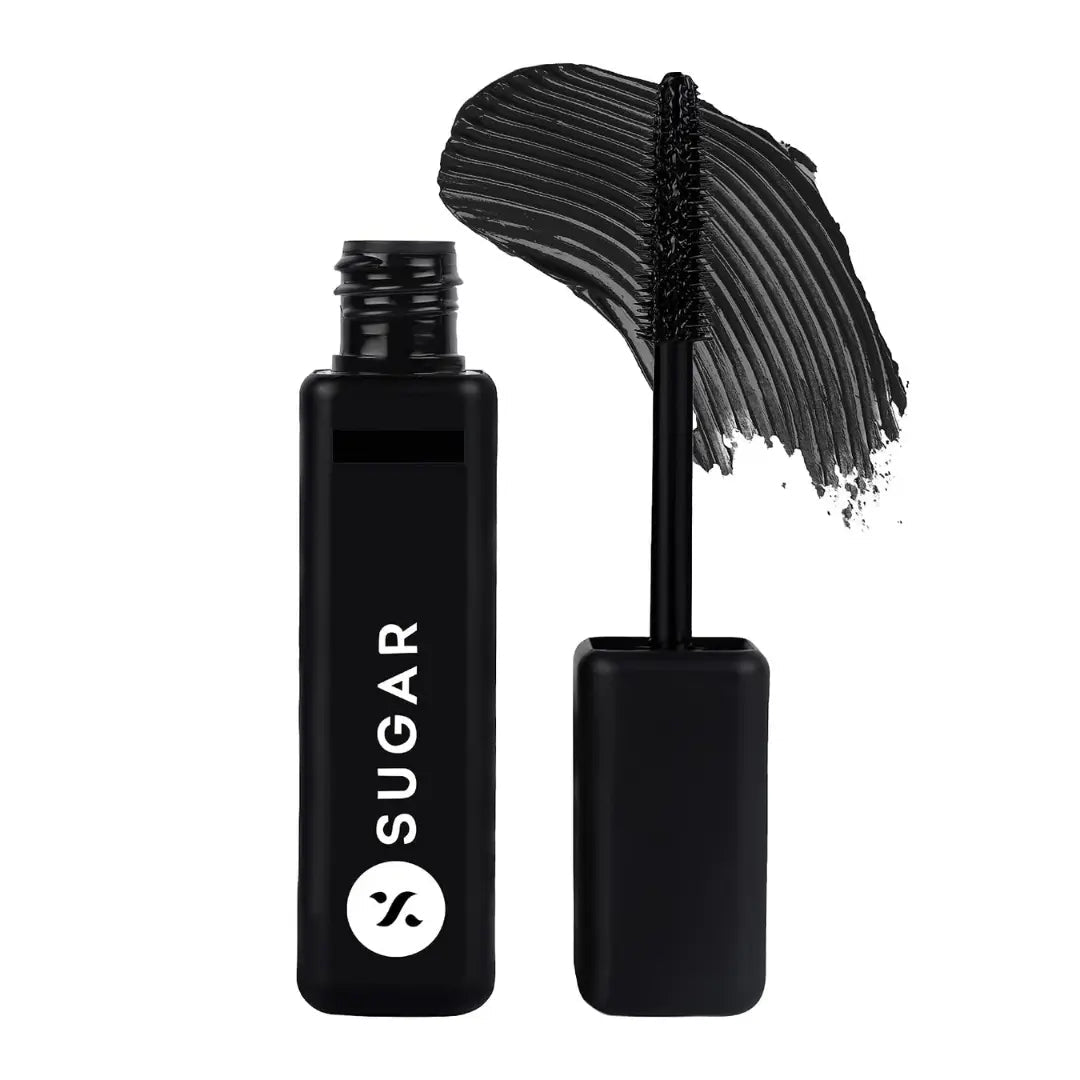 SUGAR Cosmetics Bold Unfold Waterproof Mascara, Transfer-proof & Smudge-proof - 01 Black Diamond - Deals999