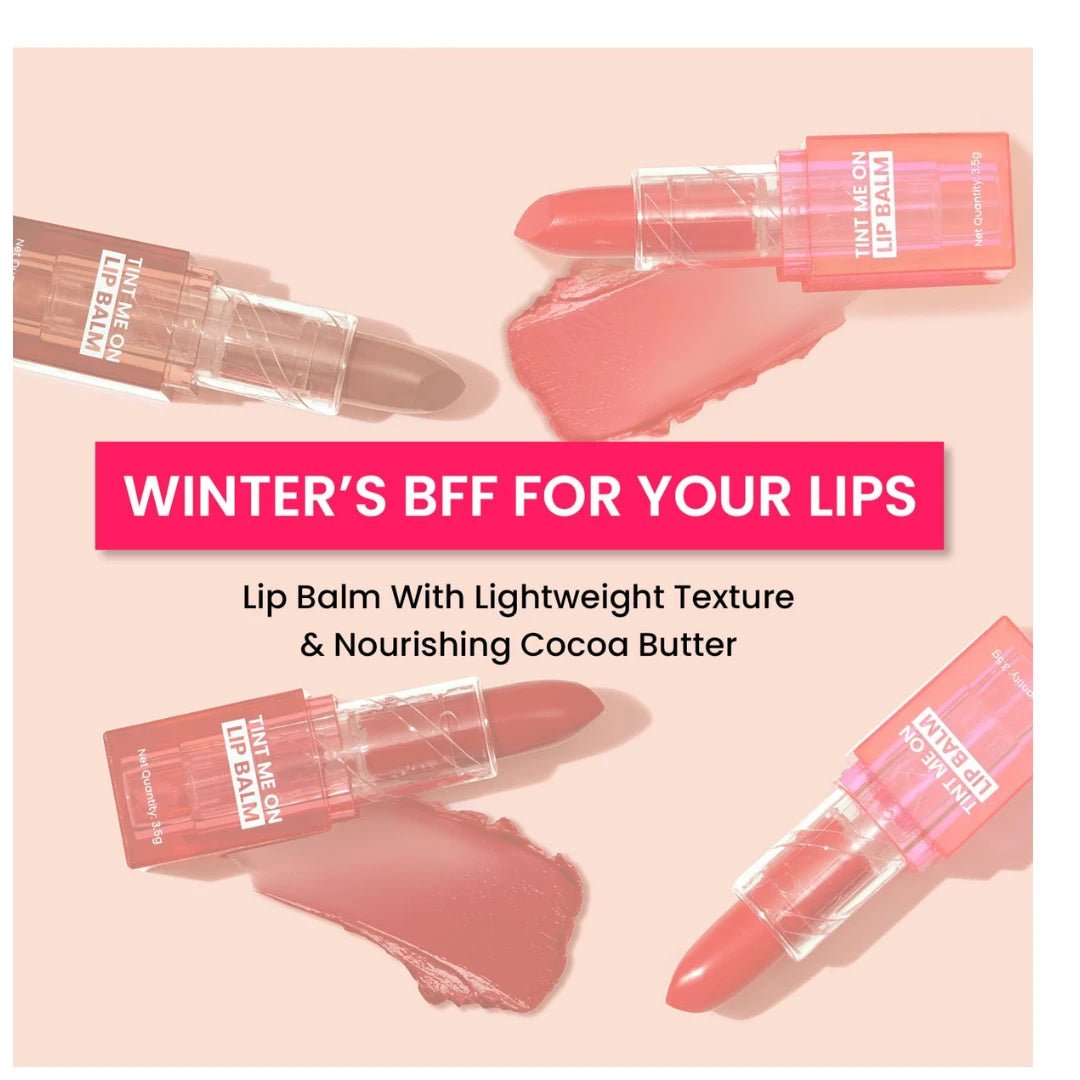Swiss Beauty Tint Me On Lip Balm | Moisturises lips | Tinted Lip Balm | Shade - Cupcake Pink, 3.5gm - Deals999
