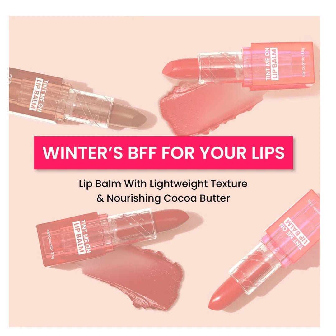 Swiss Beauty Tint Me On Lip Balm | Moisturises lips | Tinted Lip Balm | Shade - Mauve Muffin, 3.5gm - Deals999