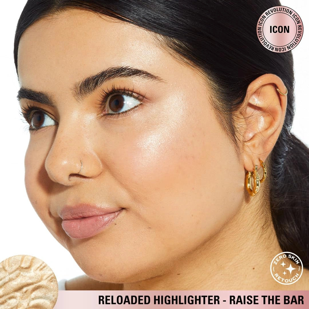 Makeup Revolution Highlight Reloaded Raise The Bar, Gold, 10 g