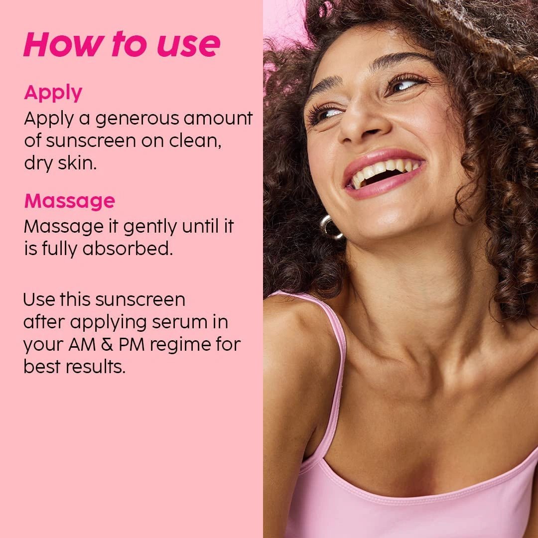 The Plant Fix Plix Spf 50+ Guava Glow Invisible Sunscreen For All Skin Type 50g - Deals999