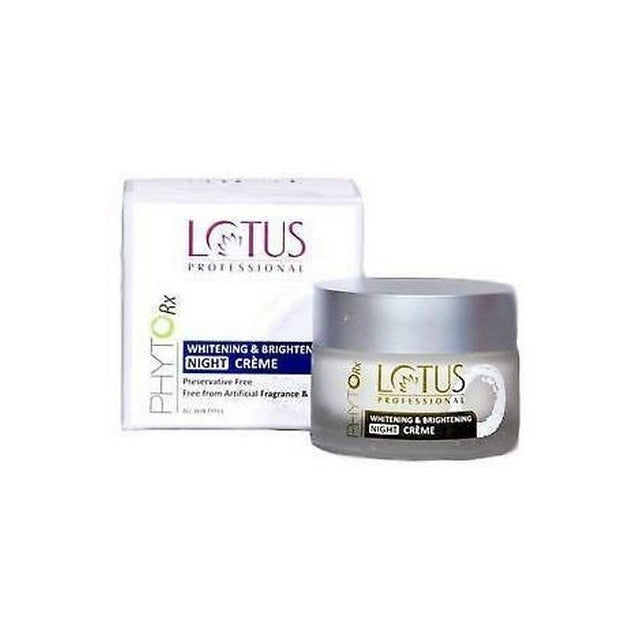 Lotus Professional PhytoRx Whitening and Brightening Night Cream, 50g