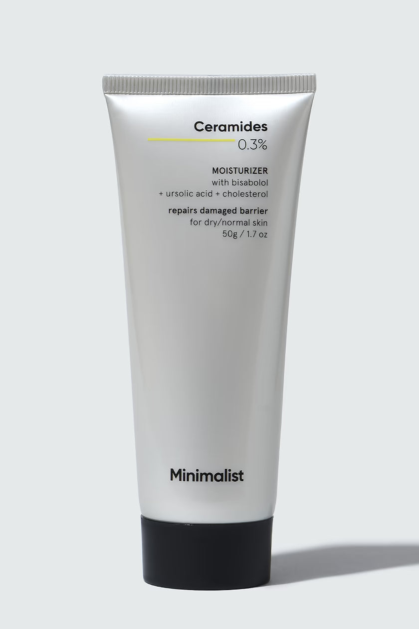 Minimalist Ceramides 0.3% + Bisabolol Moisturizer 50gm