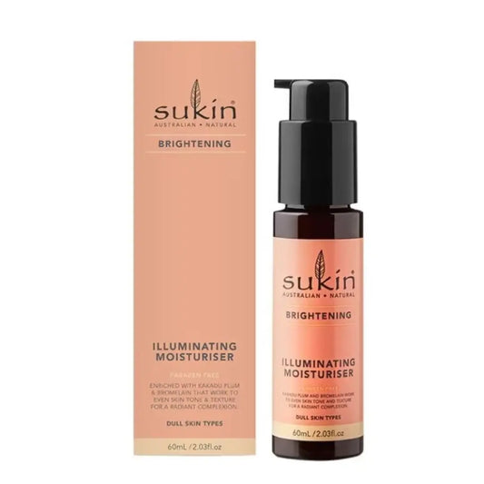 SUKIN BRIGHTENIG ILLUMINATING MOISTURISER 60ML