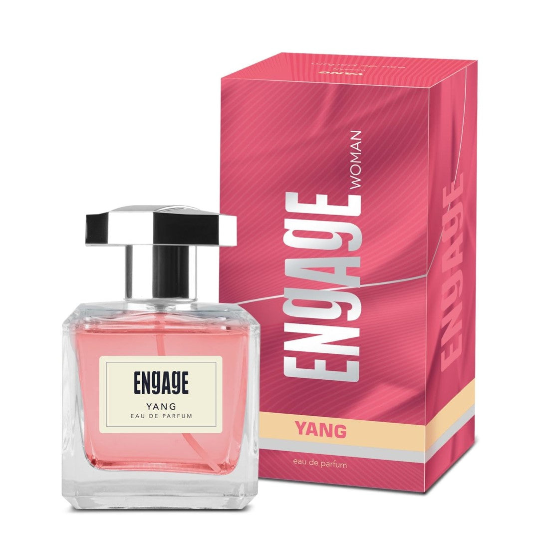 Engage Yang Eau De Parfum for Women, Floral and Fruity Fragrance Scent, Skin Friendly Perfume for Women, 100ml