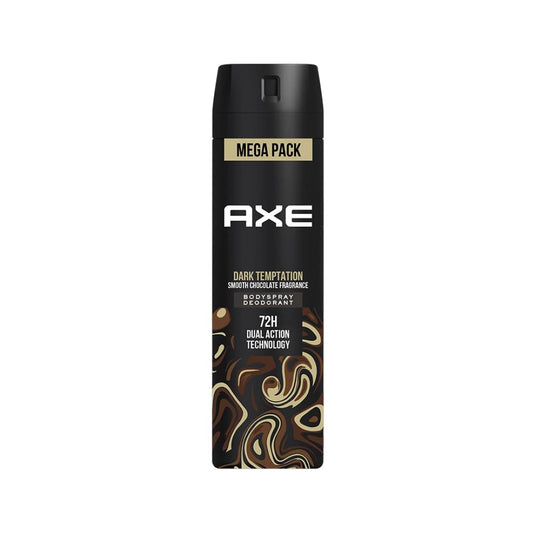 AXE Dark Temptation Men's Deodorant 215 Ml Long Lasting Deodorant Spray For Men With An Irresistible Scent