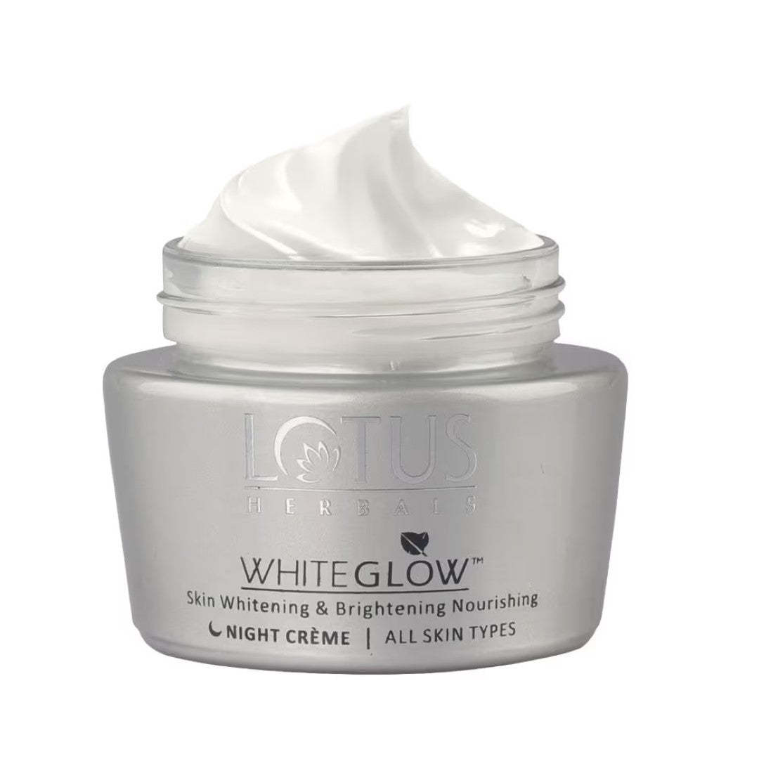 Lotus Herbals WhiteGlow Skin Whitening & Brightning Night Creme(60gm)