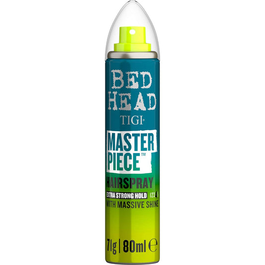 Bed Head TIGI Masterpiece Hair Spray with Extra Strong Hold & Glossy Finish 80ml