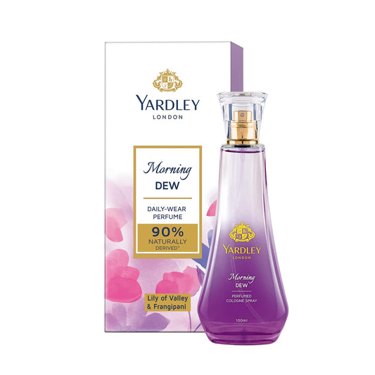 Yardley London Morning Dew Daily Wear Perfume for Women, 100ml