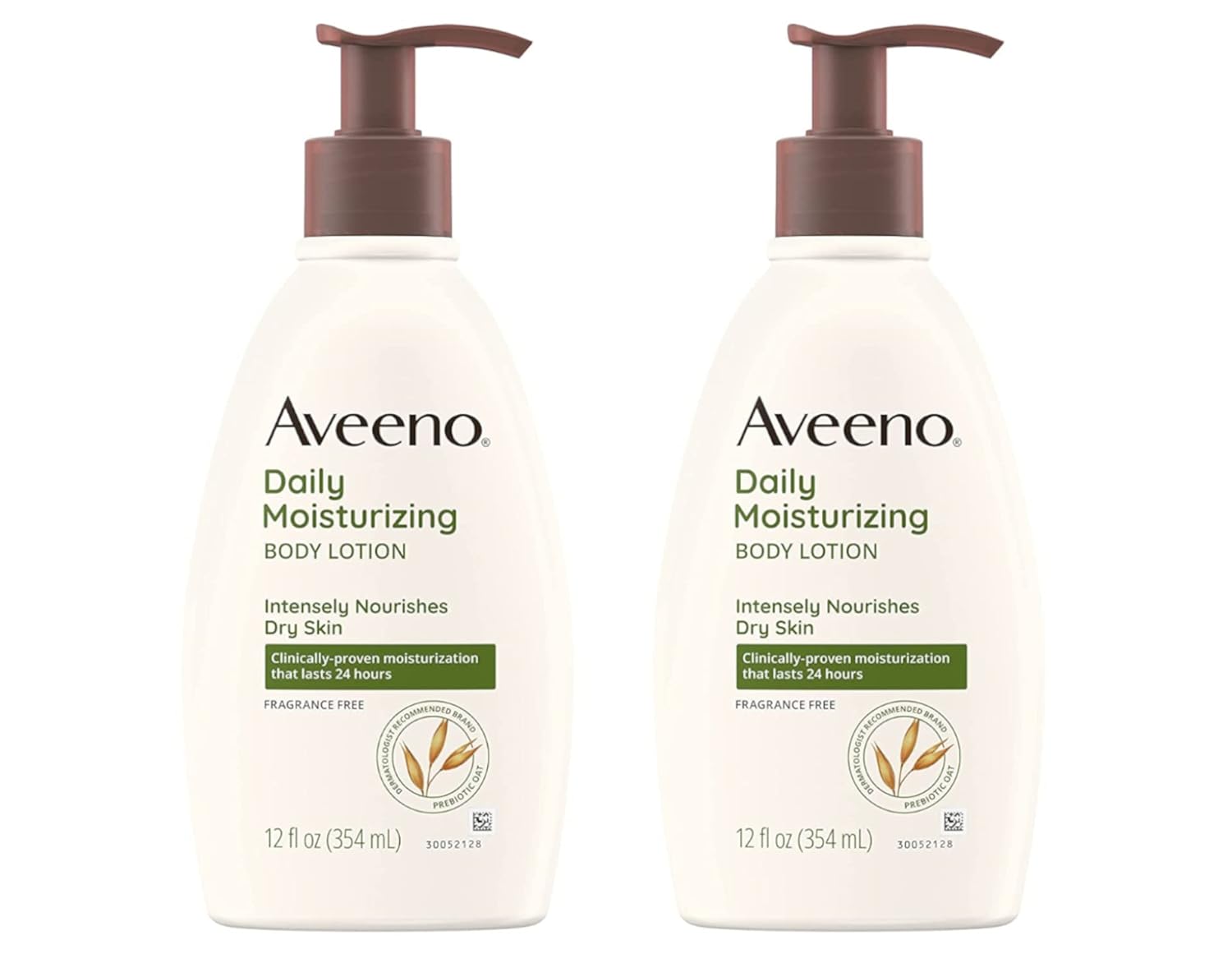 Aveeno Daily Moisturizing Lotion 12oz Pump (2 Pack)