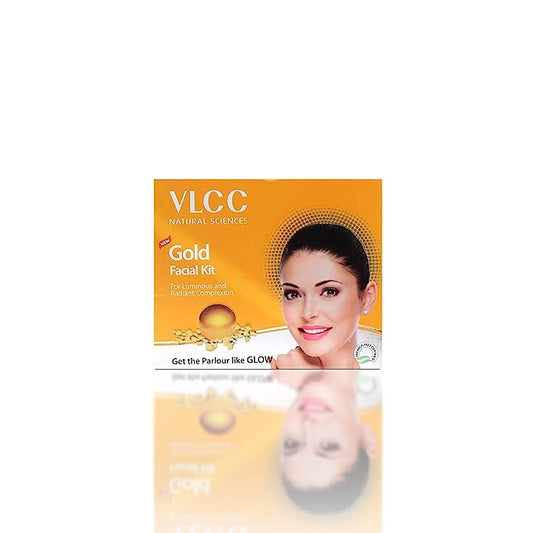 VLCC Gold Facial Kit For Luminous & Radiant Complexion - 60 g