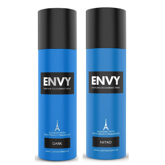 Envy Deo Combo, Dark and Nitro, 120ml (Pack of 2)