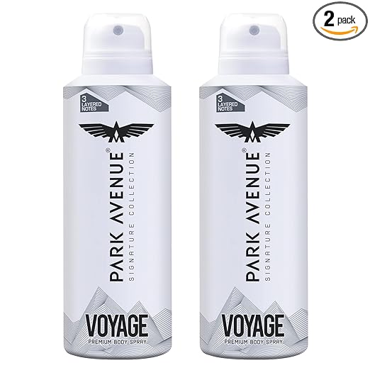 Park Avenue Deo for Men, Voyage Signature, 100g (Pack of 2)