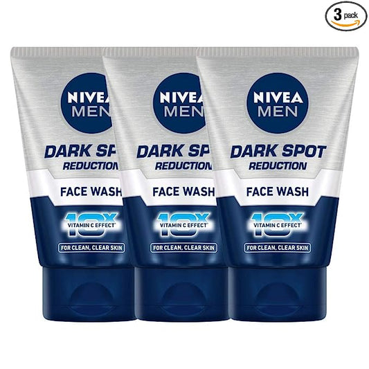 Nivea Dark Spot Reduction Face Wash, 100ml (Pack of 3)