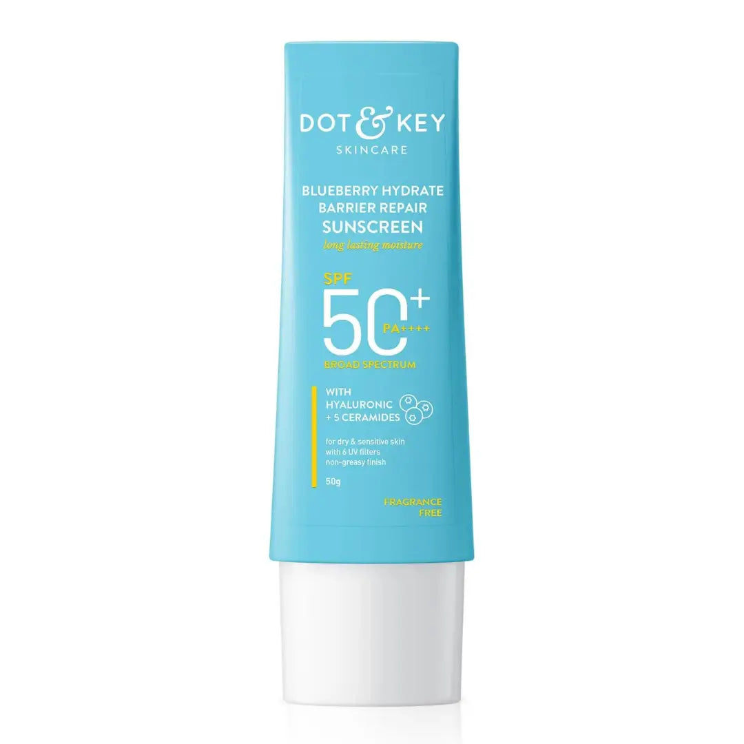 DOT & KEY Blueberry Hydrate Barrier Repair Sunscreen Spf 50, 50ml
