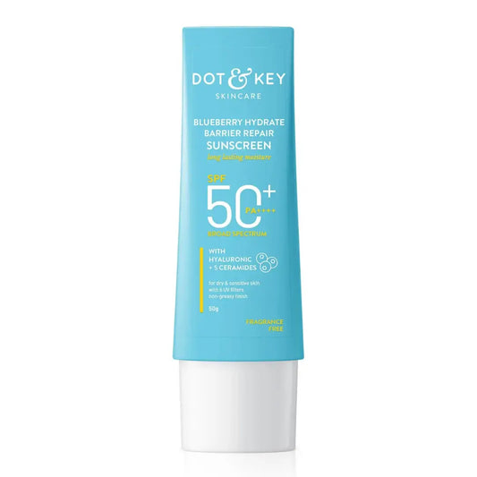 DOT & KEY Blueberry Hydrate Barrier Repair Sunscreen Spf 50, 50ml