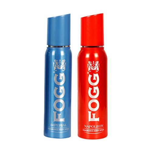 Fogg Imperial & Napoleon Deodorant For Men(Pack of 2)(100gms/120ml each)