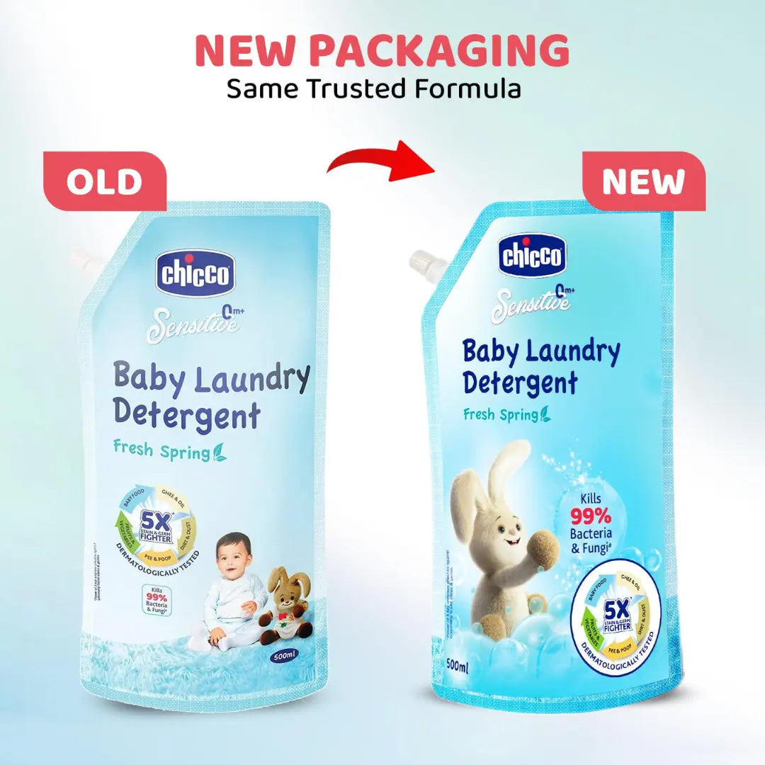 Chicco Baby Liquid Laundry Detergent, Fresh Spring