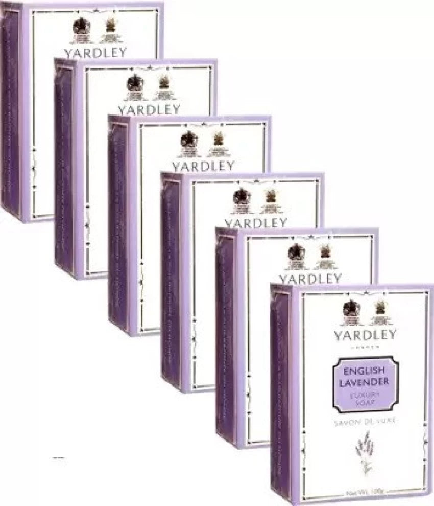 yardley English Lavander Soap 75Gm ( Pack Of 6Pc)