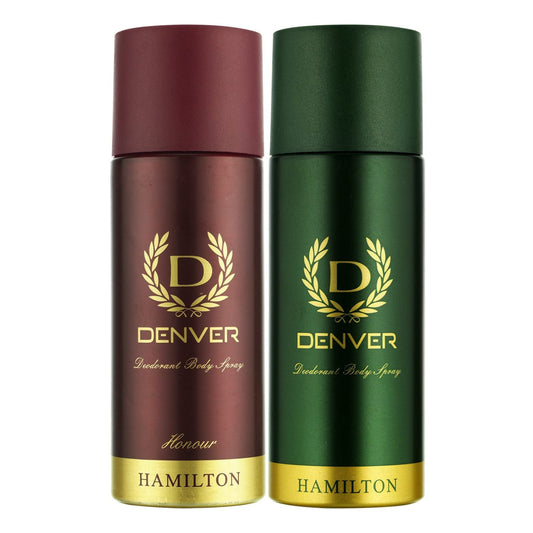 Denver Deo Combo, Hamilton and Honour, 165ml (Pack of 2)