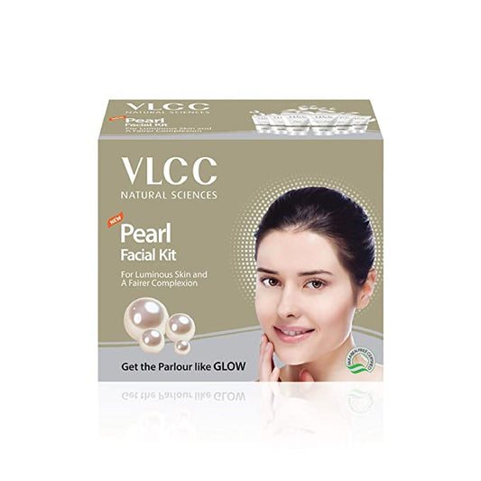 VLCC Pearl Facial Kit for Luminous Skin and A Fairer Complexion (60gm)