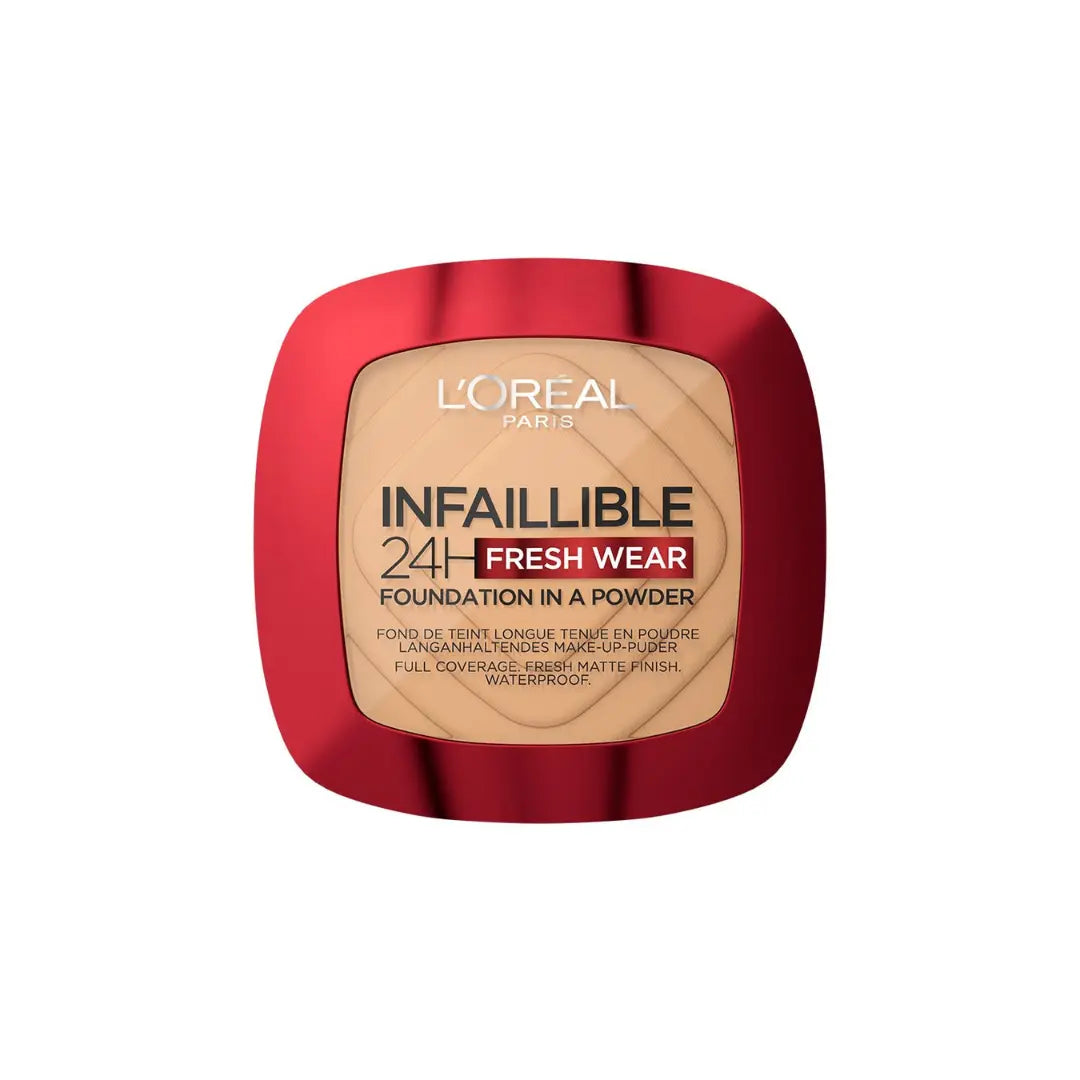 L'Oreal Paris Infallible 24H Powder Foundation, 260 Golden Sun