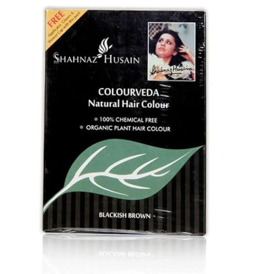 Shahnaz Husain Colourveda Natural Hair Color | 100% Chemical Free | Organic Plant Based Hair Colour (500 gm)