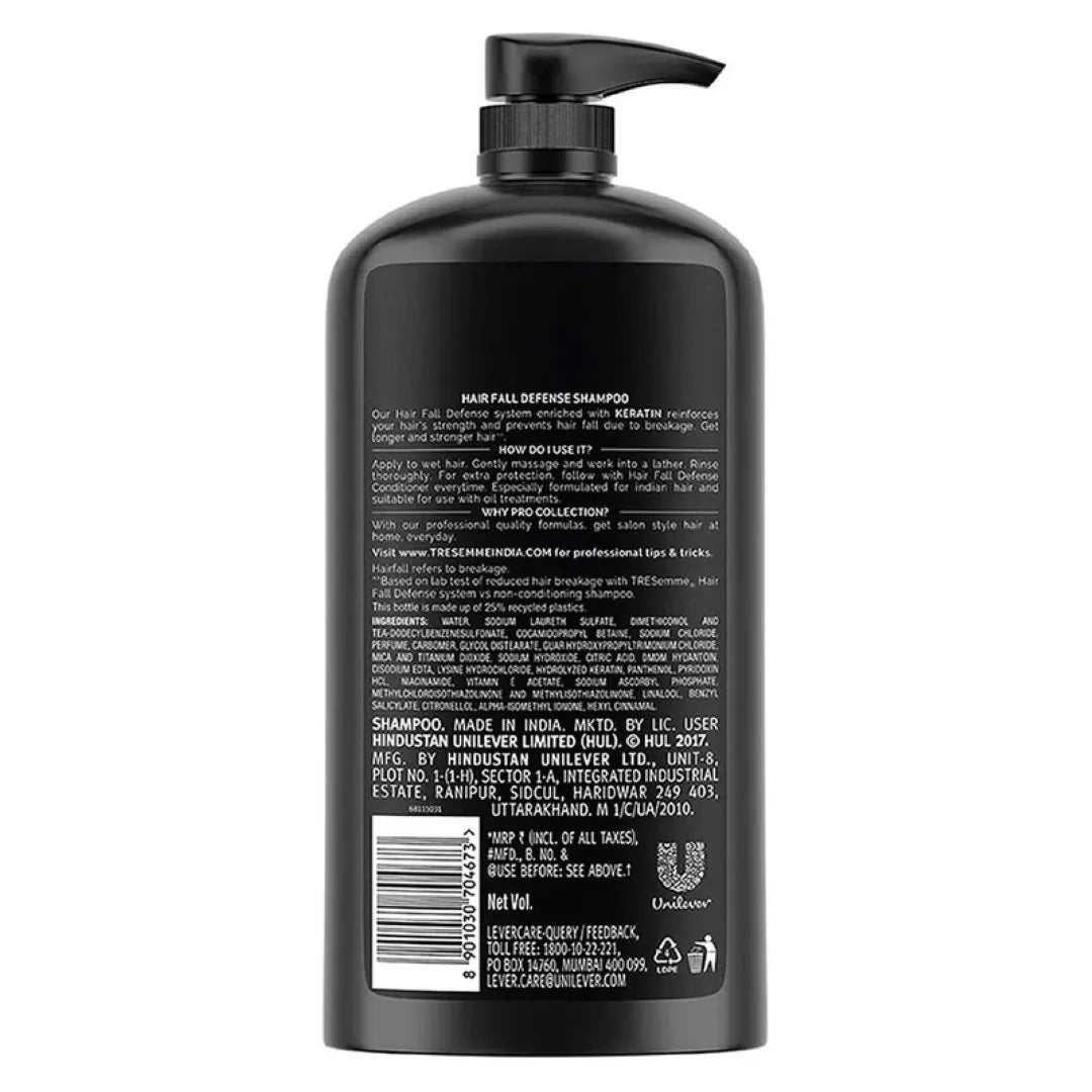 Tresemme Hair Fall Defence Shampoo 1 ltr