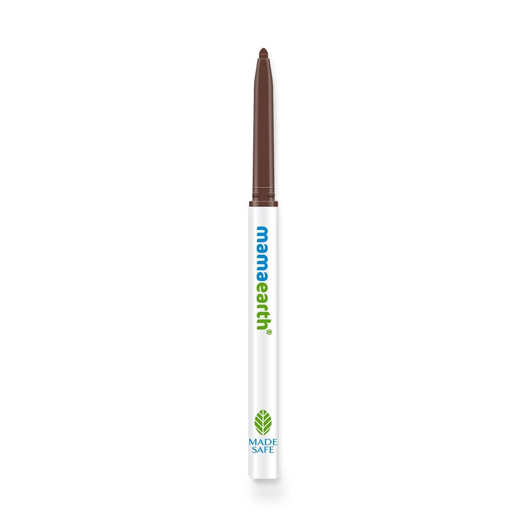 Mamaearth Long Stay Colored Natural Kajal stick For 11 Hour Long Stay - Woody Brown - 0.35 G