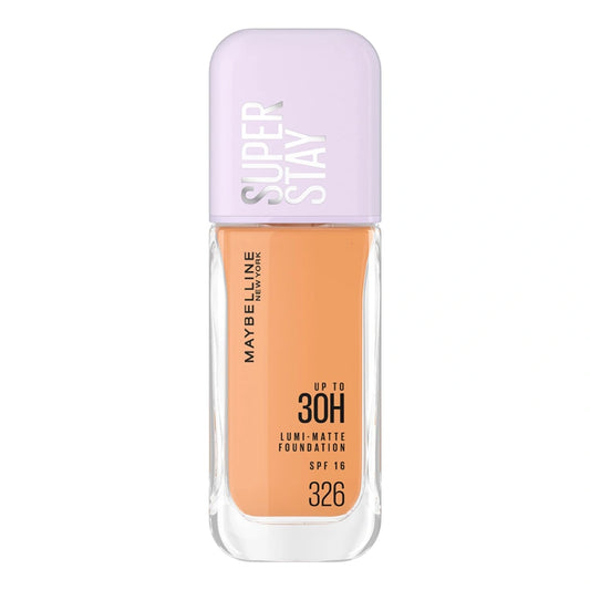 Maybelline New York Super Stay Lumi Matte Liquid Foundation, 30 HR Long Lasting - 326, 35 ml