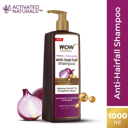 WOW Skin Science Red Onion Black Seed Shampoo (1000ml)