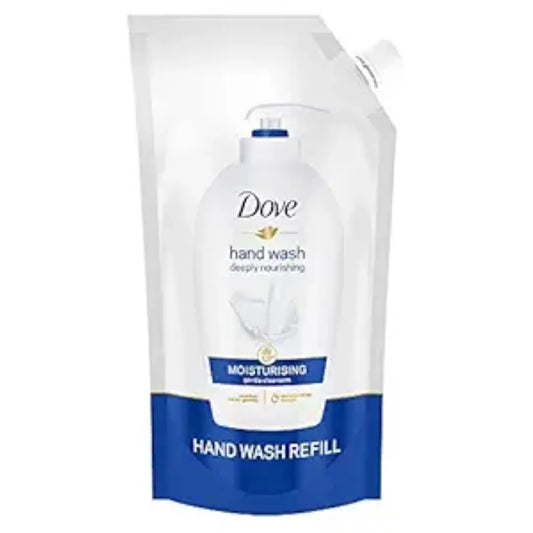 Dove Moisturising Liquid Hand Wash, 900ml Refill | Gentle Cleanser for Soft Hands, Suitable for Sensitive Skin | Nourishing Liquid Handwash