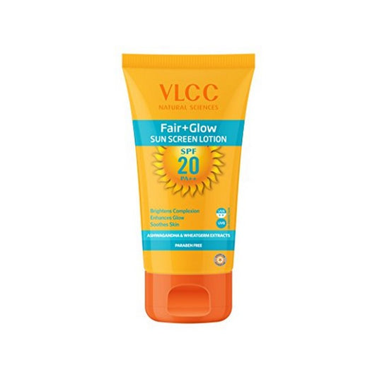 VLCC FairGlow Sun Screen Lotion SPF20, 100ml