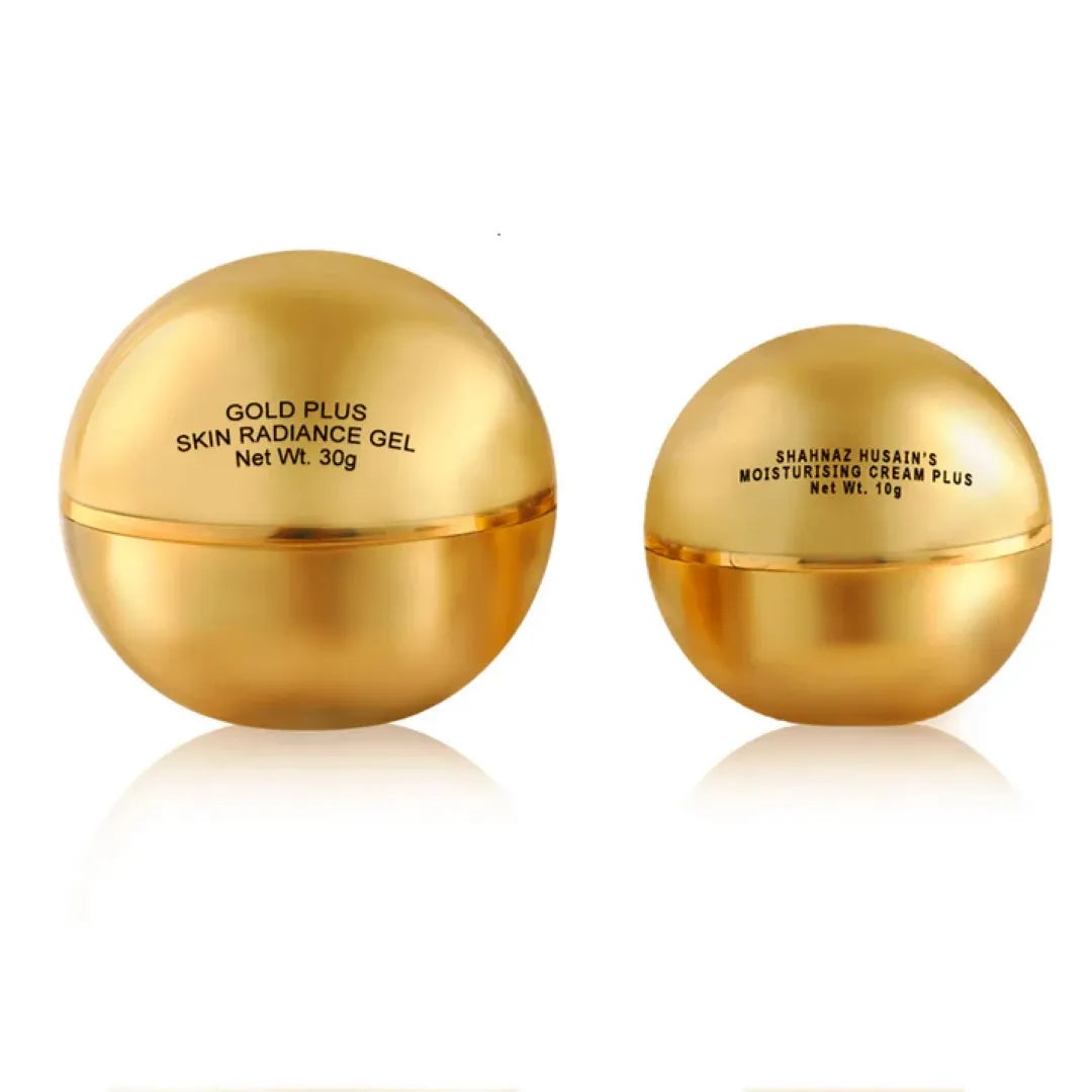 Shahnaz Husain Nature's Gold Skin Radiance Gel (Anti-Ageing) + (Shahnaz Husain Moisturising Cream) - 30+10g Regular price₹1,955