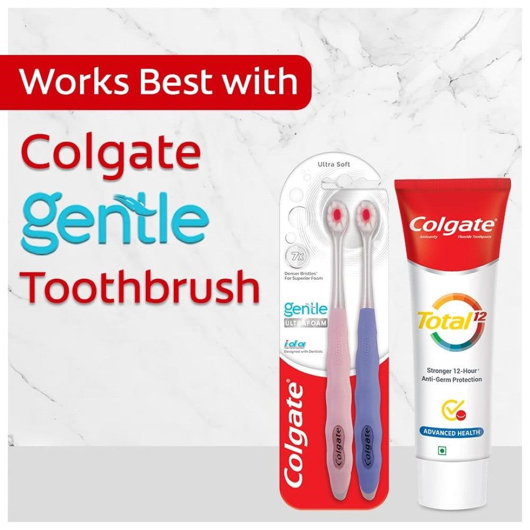 Colgate Total Advanced Health Anti-germ Toothpaste, 480g, Tooth Paste with 12-Hour Anti-Germ Protection, Whole Mouth Health (Combo Pack Offer)