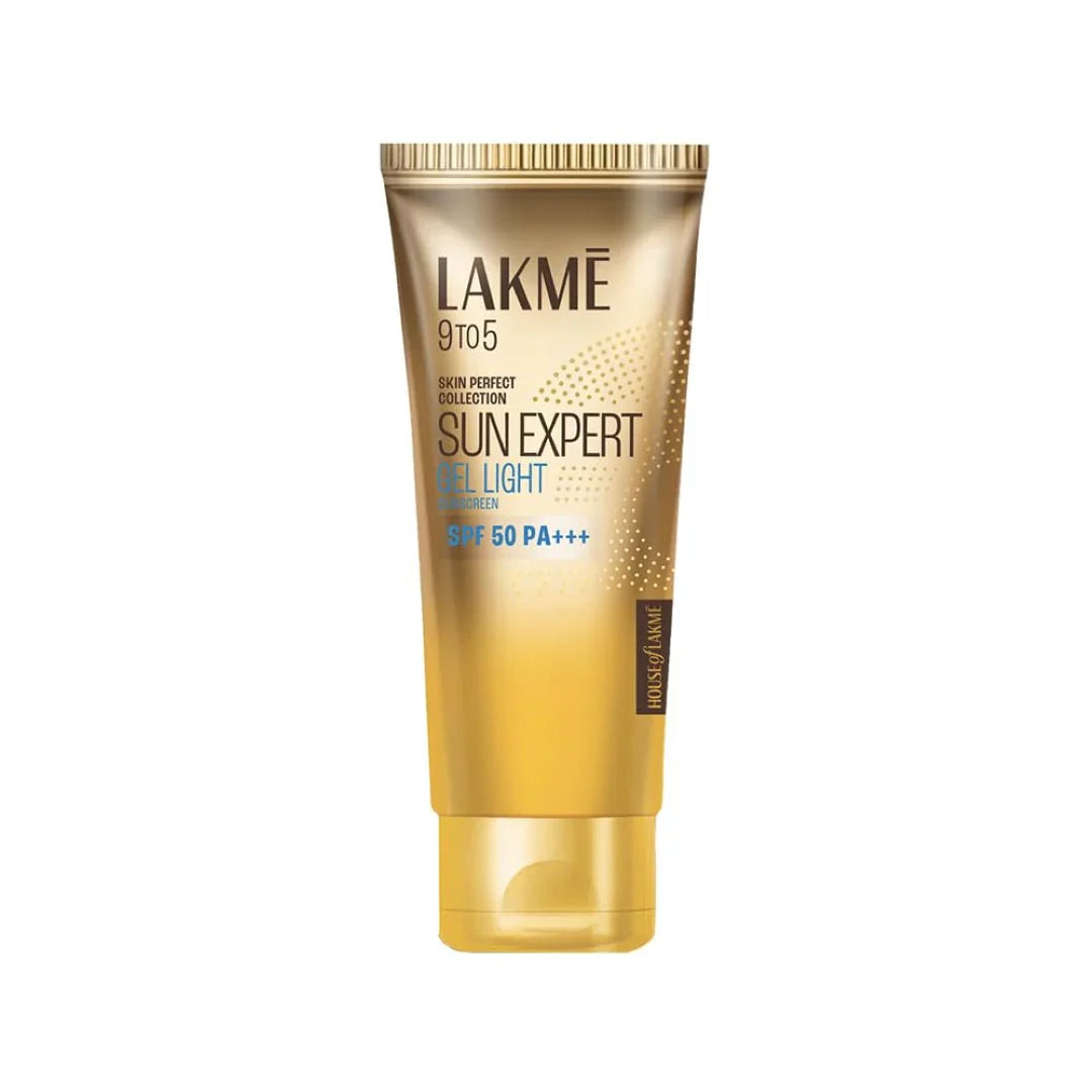 Lakme Sun Expert SPF 50 PA+++ Ultra Matte Gel Sunscreen with Vitamin B3 C & E (100g)