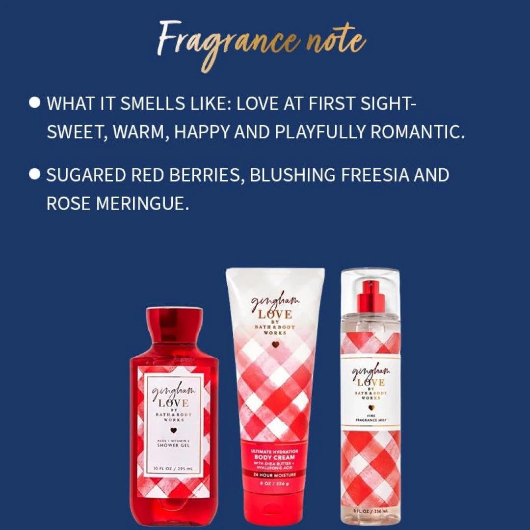 Bath & Body Works Gingham Love Fine Fragrance Mist (236ml)