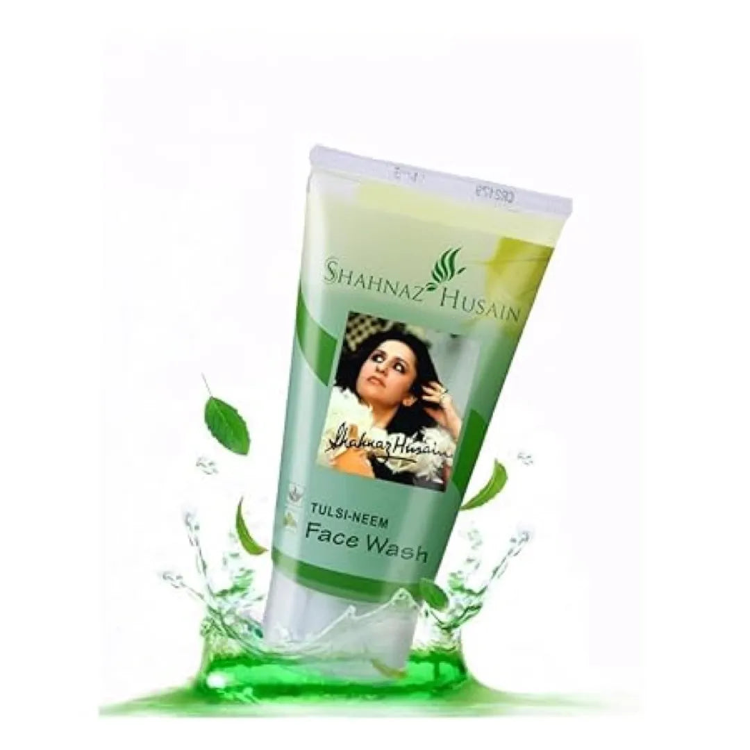 Shahnaz Husain Tulsi Neem Face wash | Ayurvedic Face Wash | 150g