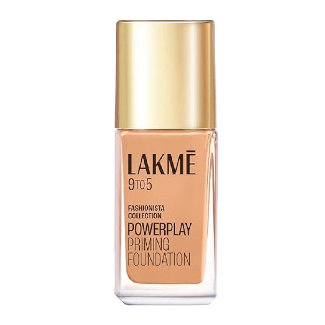 Lakme 9 to 5 Primer + Matte Perfect Cover Foundation - N200 Neutral Nude(25ml)