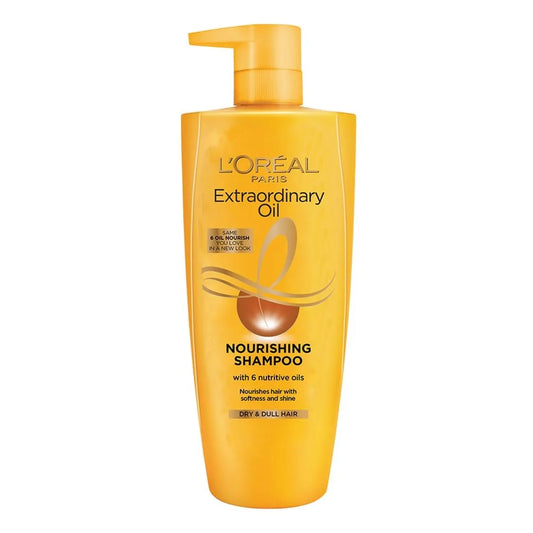 L'Oreal Paris Extraordinary Oil Nourishing Shampoo For Dry & Dull Hair, 650ml