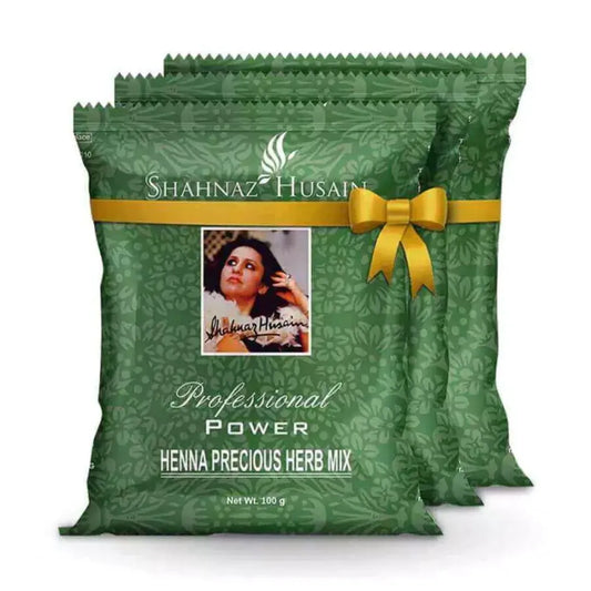 Shahnaz Husain Professional Power Henna Precious Herb Mix (Combo Pack)