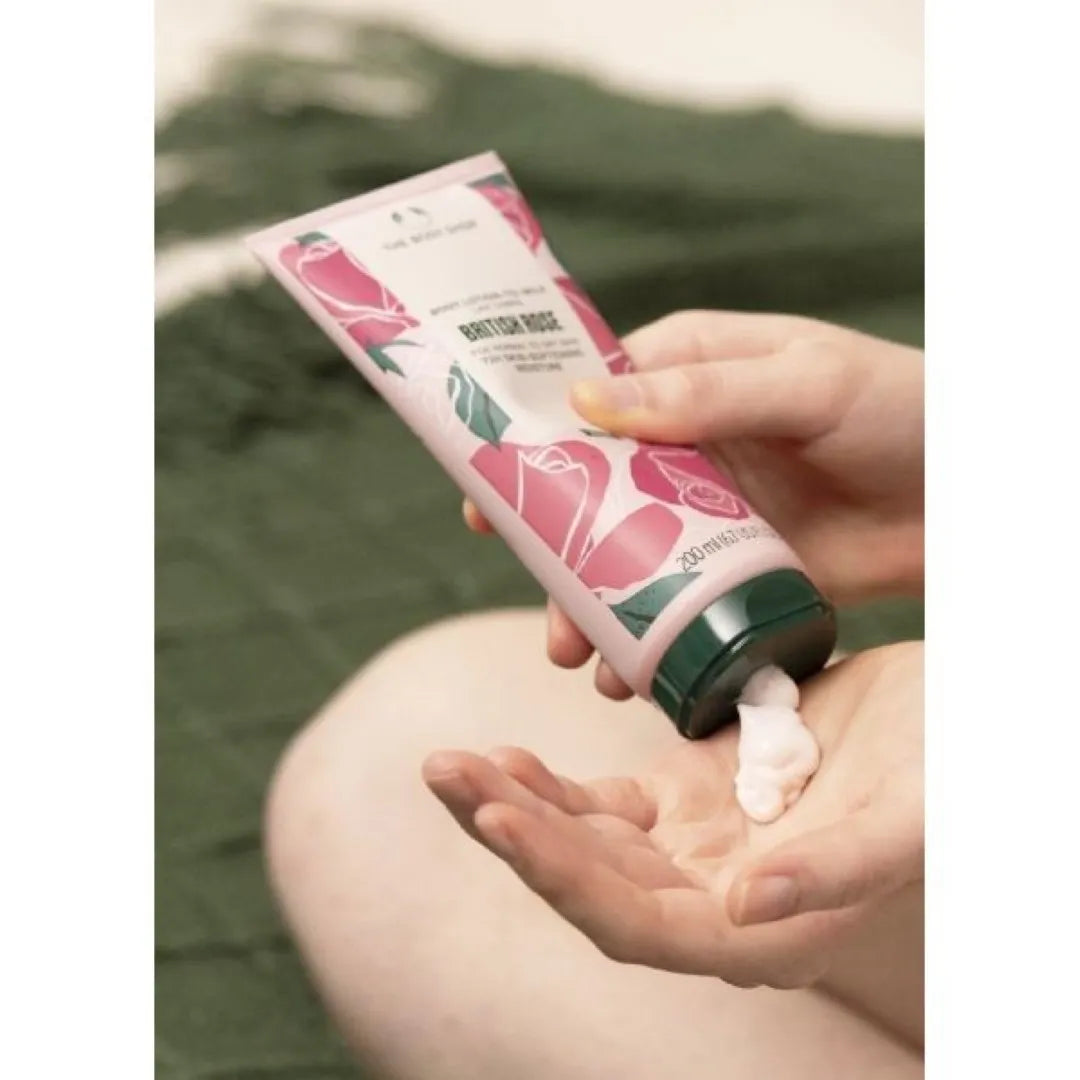 The Body Shop British Rose Body Lotion For Normal To Dry Skin (200ml)