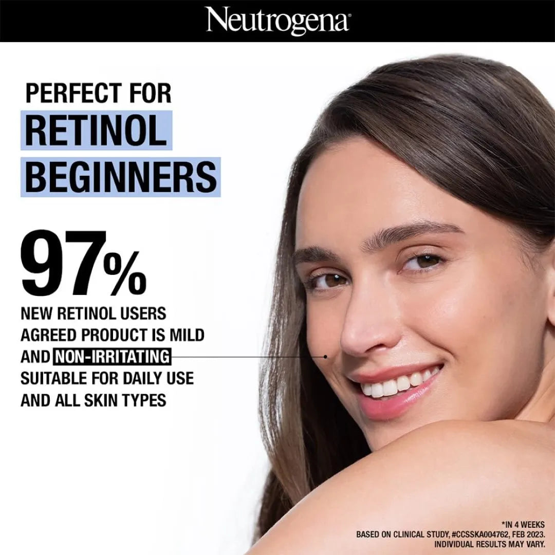 Neutrogena Visible Repair Retinol Serum: Boosts Collagen for Anti-Ageing, Wrinkles & Fine Lines 30ml